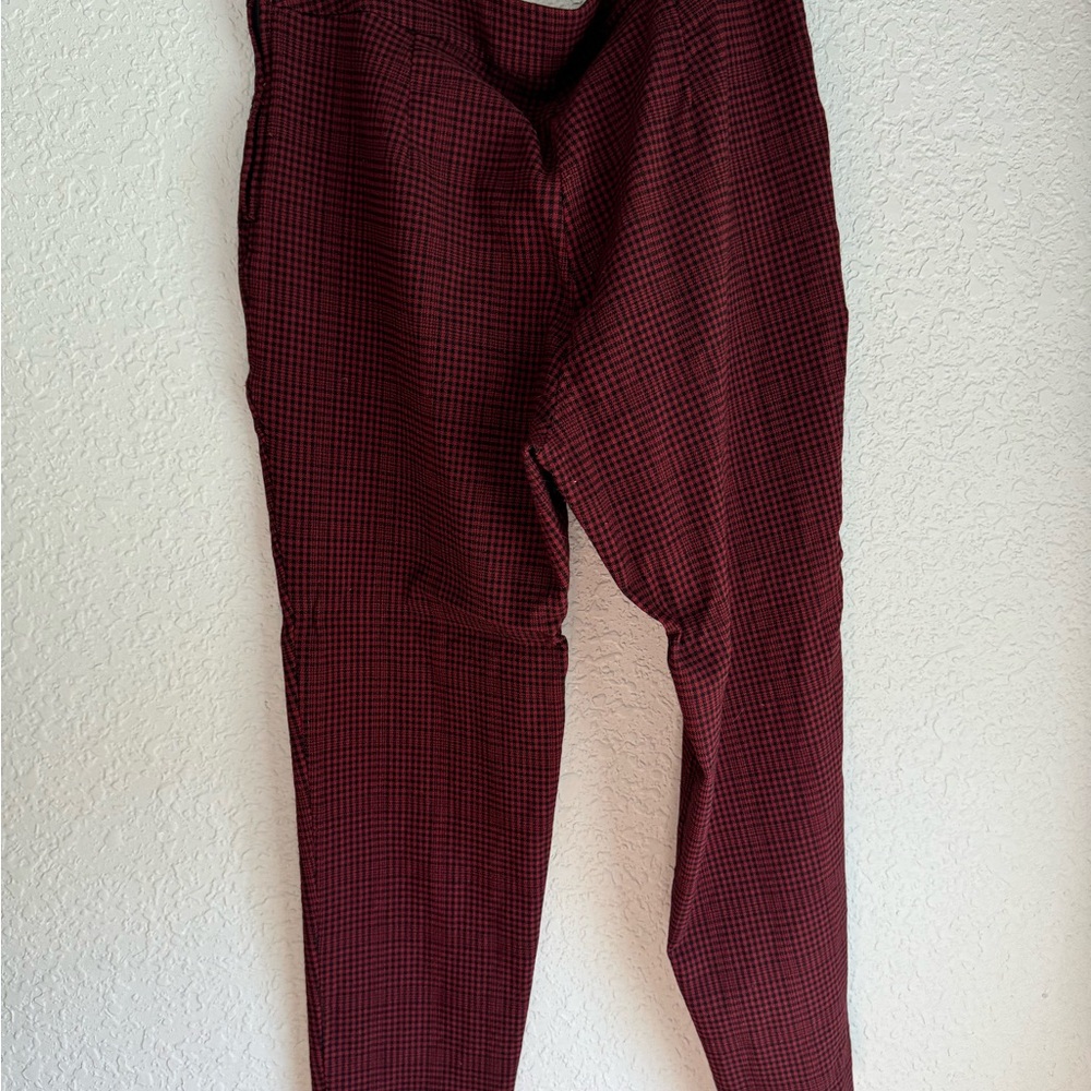 Worthington checkered slim pants size 12